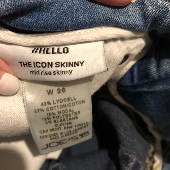 Broken zipper Joe’s Jeans Icon Skinny Cheri - Picture 8 of 8